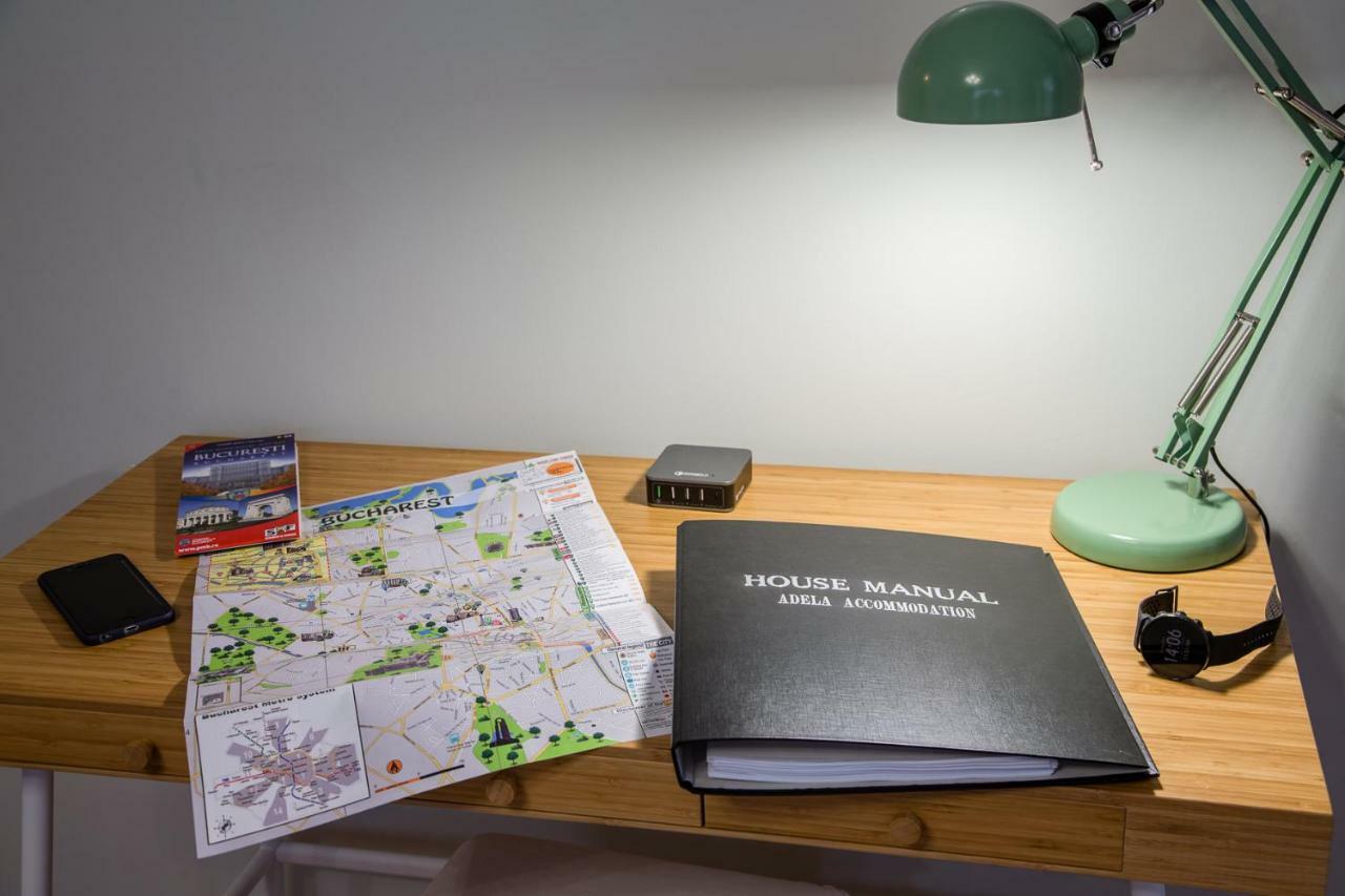 Central Stylish & Cozy One Bedroom Apartment - Adela Accommodation - Ideal For Long Stays 부쿠레슈티 외부 사진